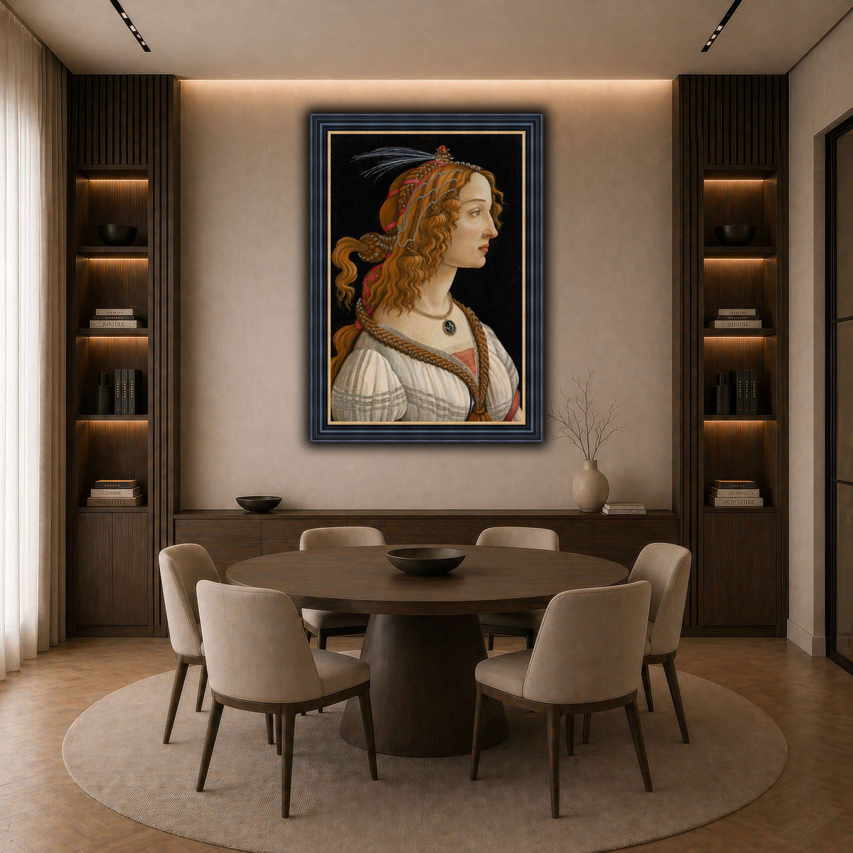 15 dark neutral-dining room