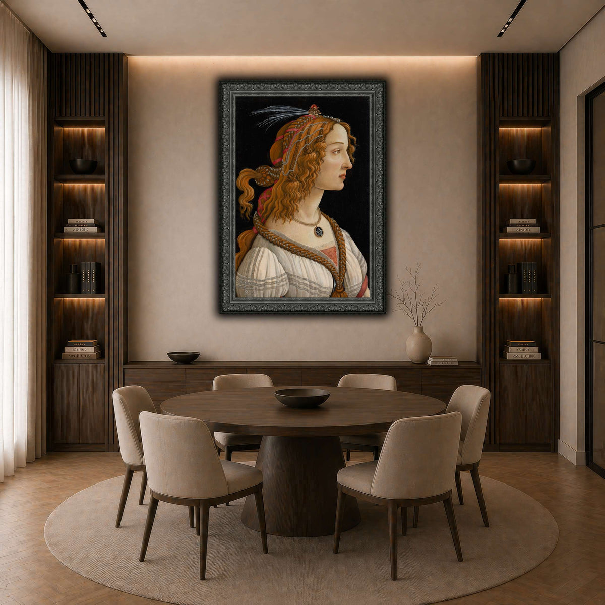 15 dark neutral-dining room