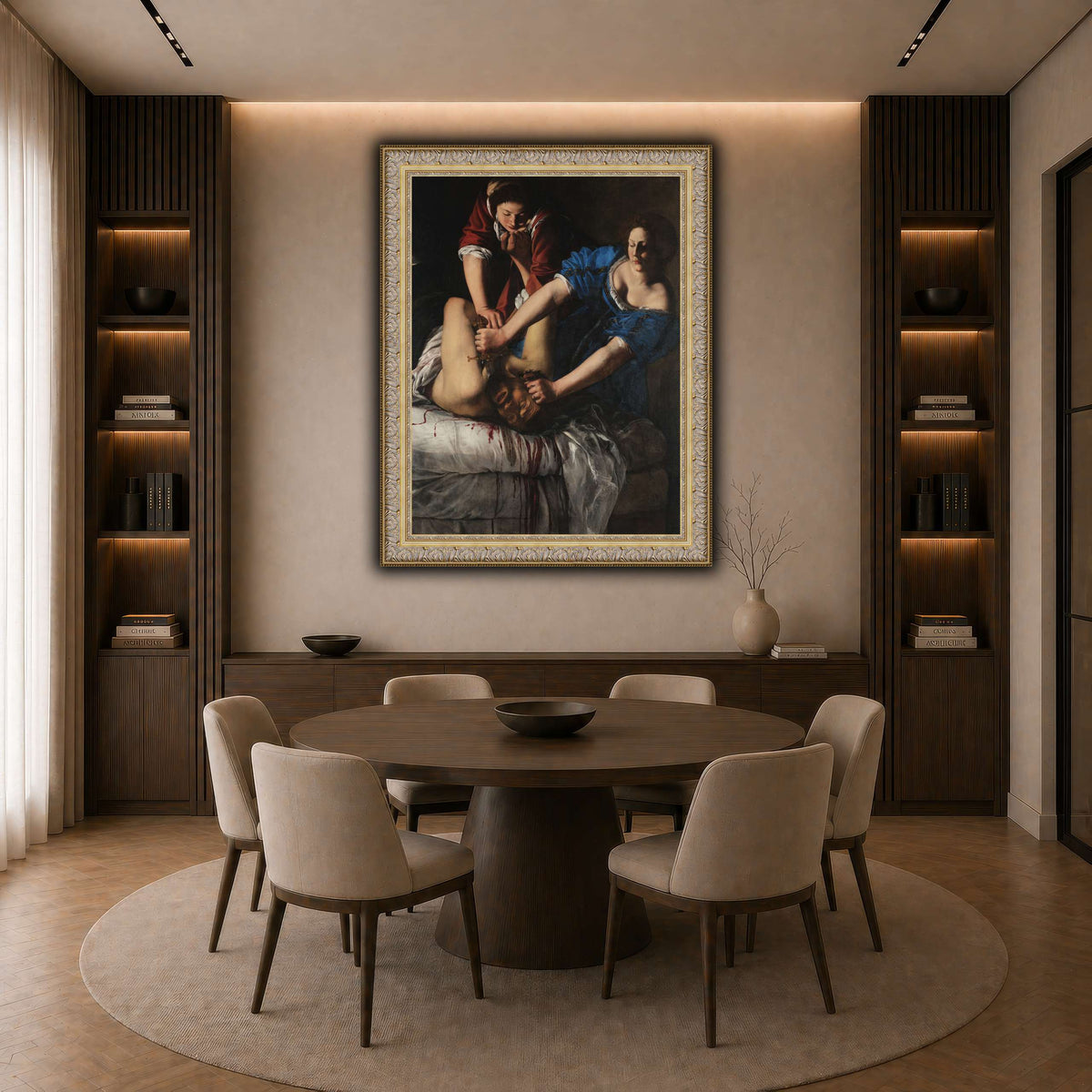 15 dark neutral-dining room