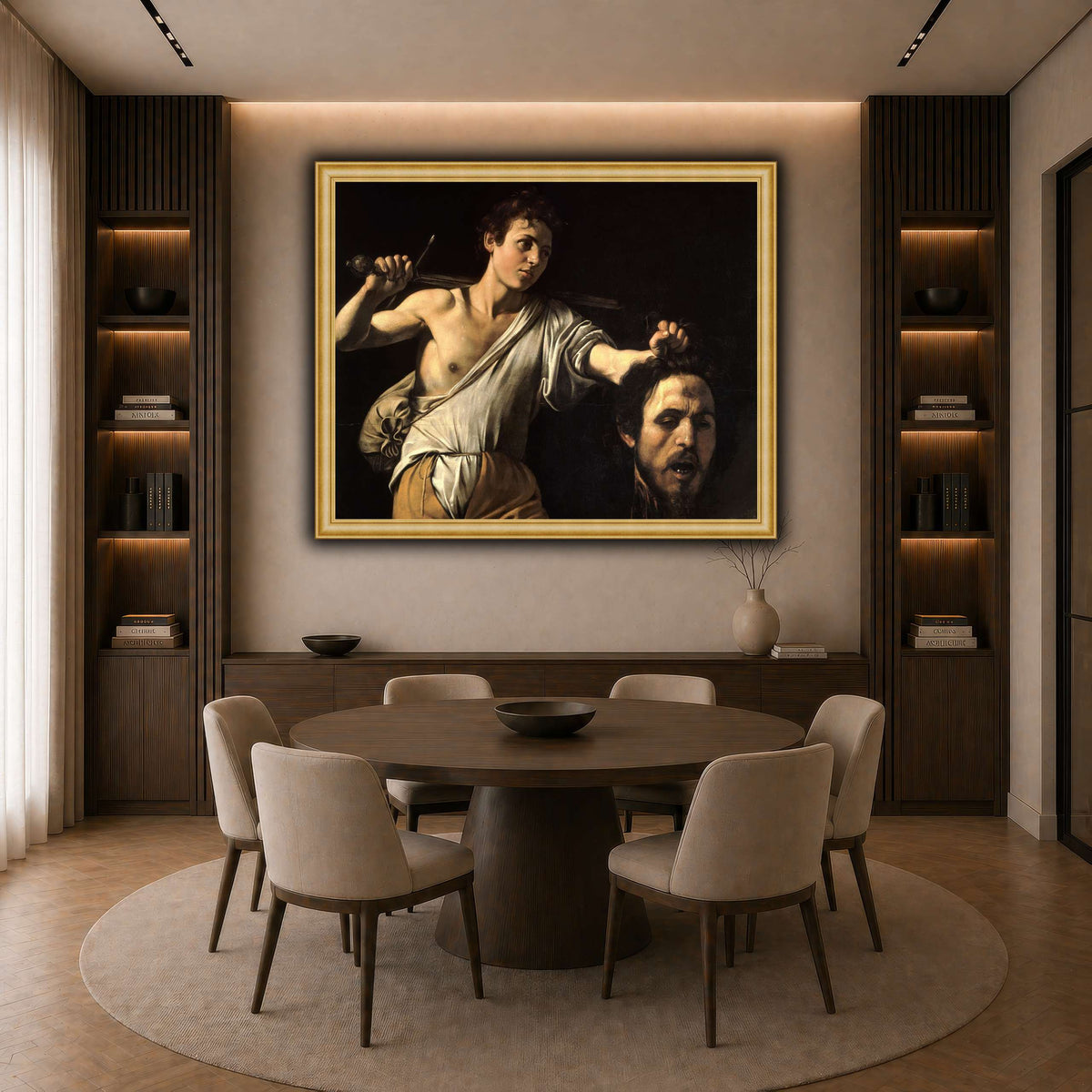 15 dark neutral-dining room