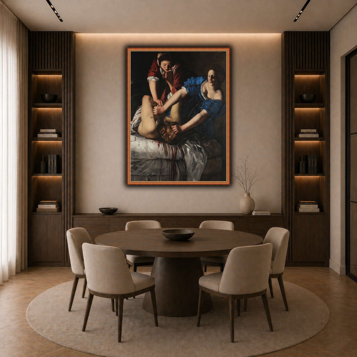 15 dark neutral-dining room