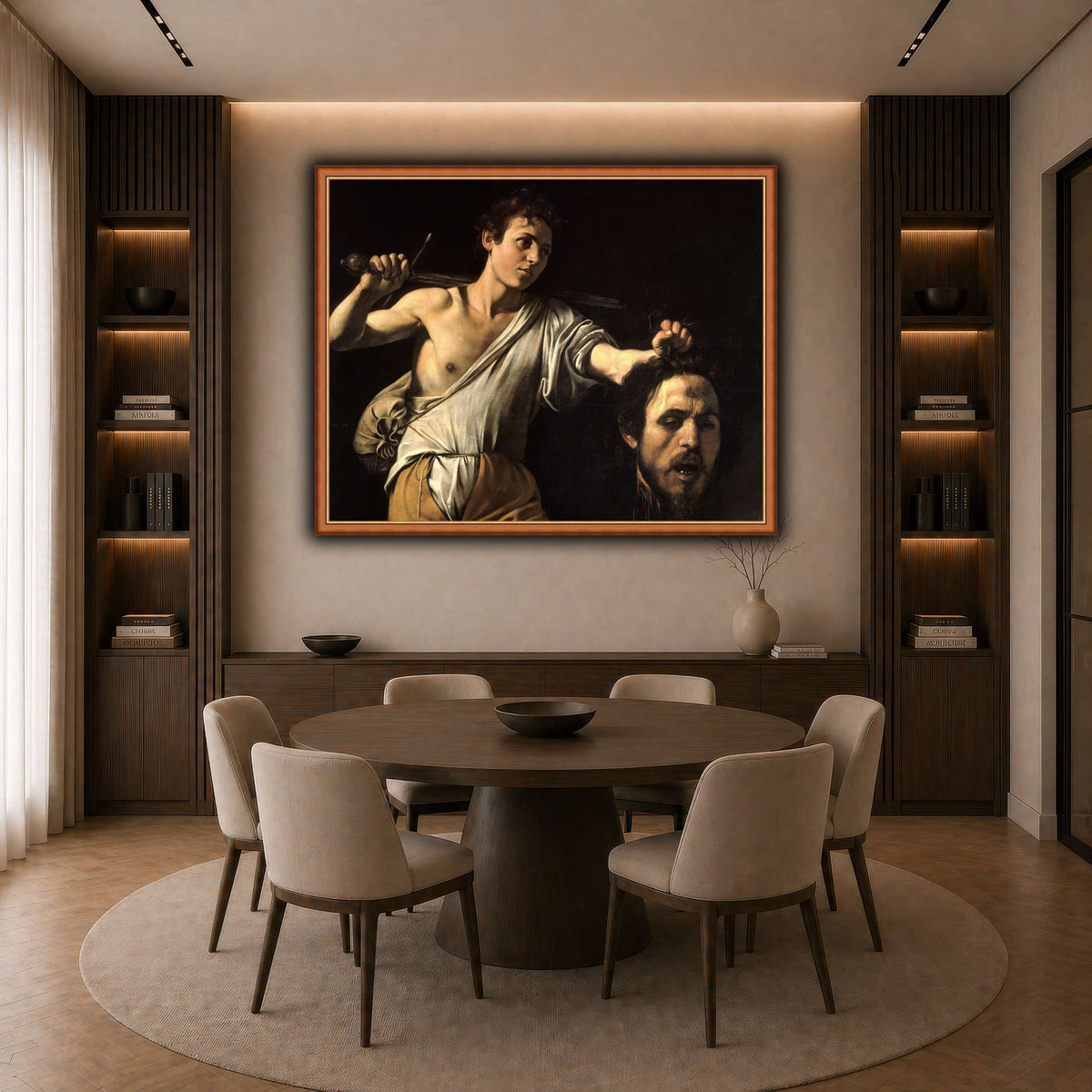 15 dark neutral-dining room
