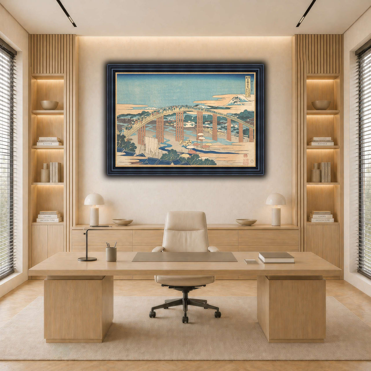 17_Katsushika Hokusai light neutral-office