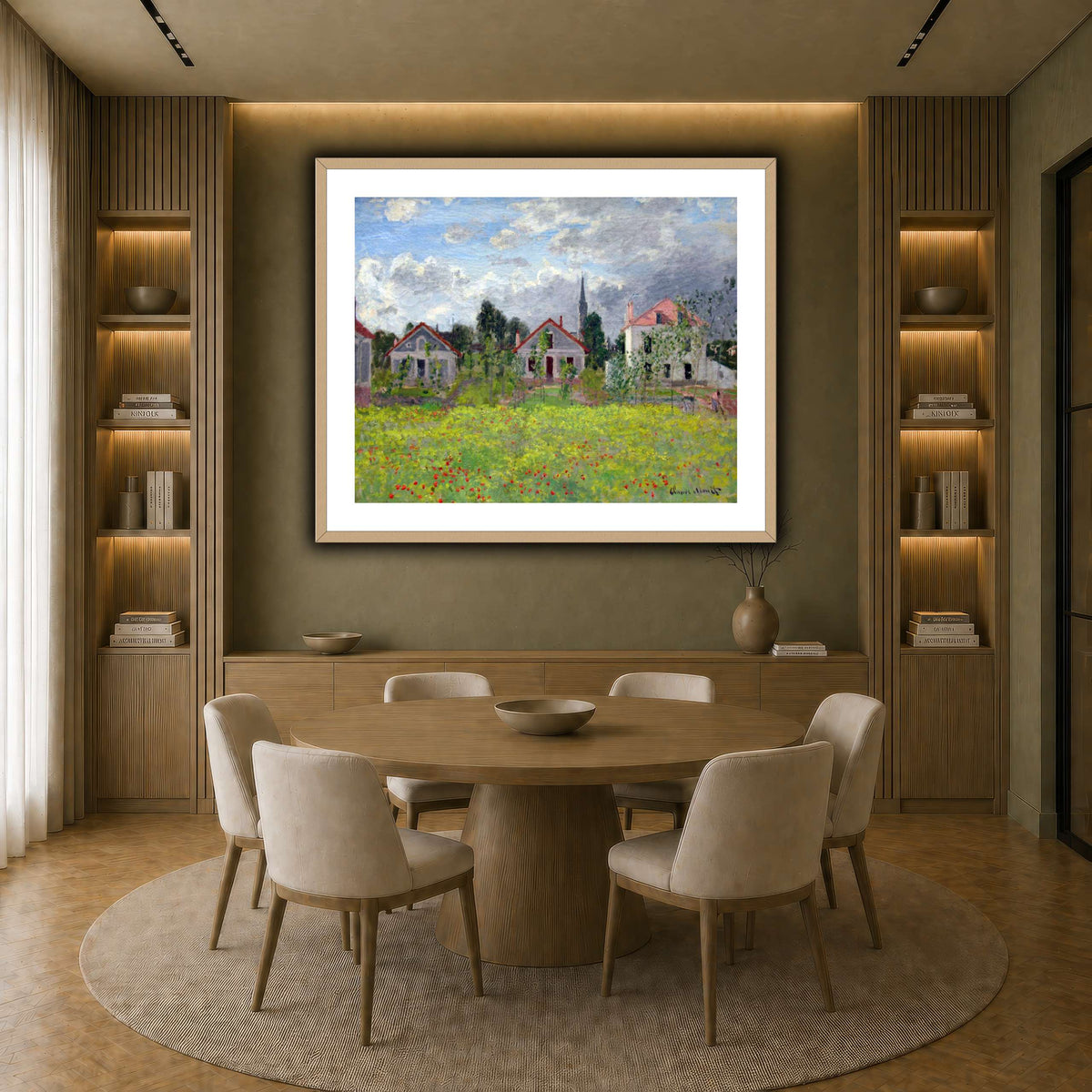 1873_Monet_Houses_at_Argenteuil_anagoria earth-dining room