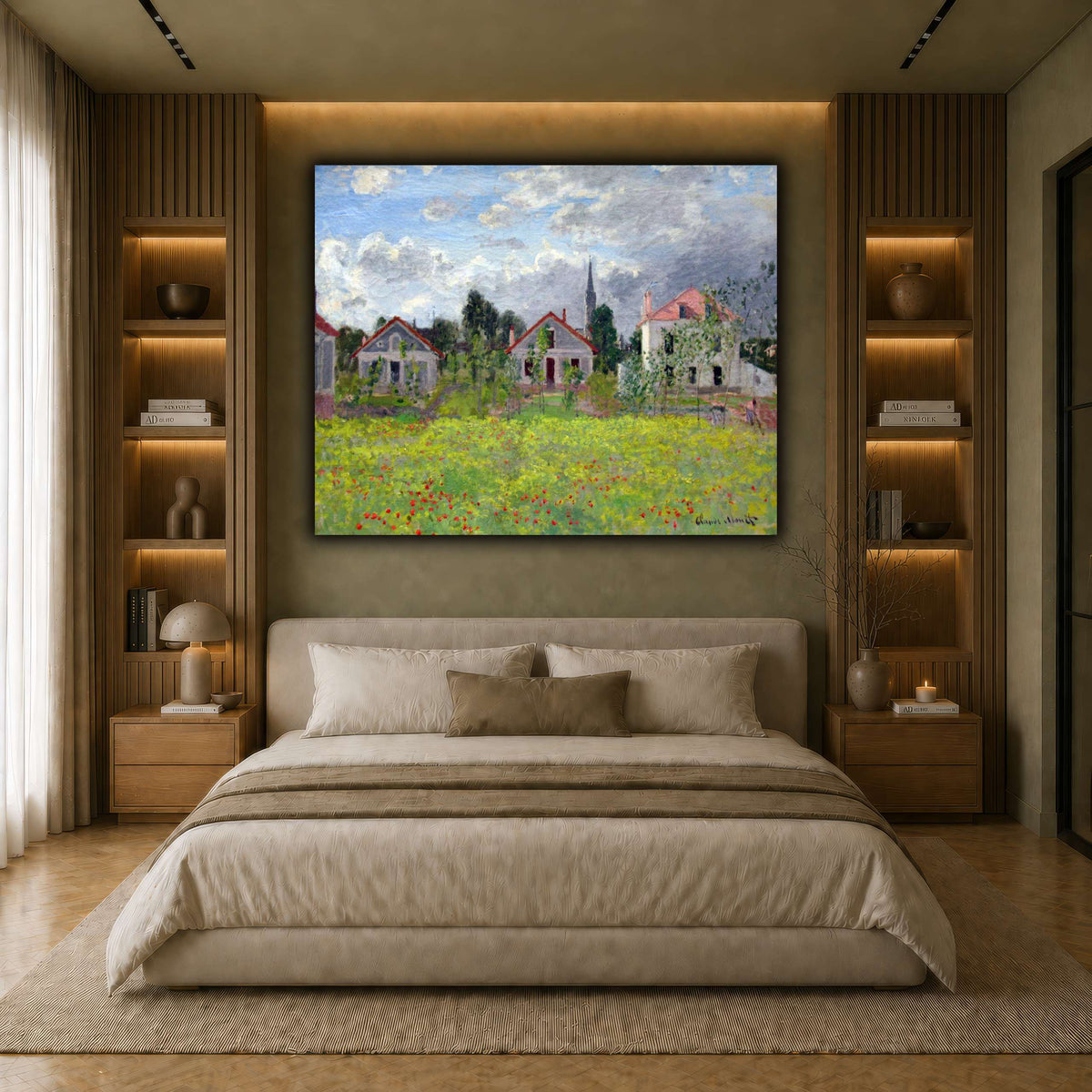 1873_Monet_Houses_at_Argenteuil_anagoria earth-bedroom