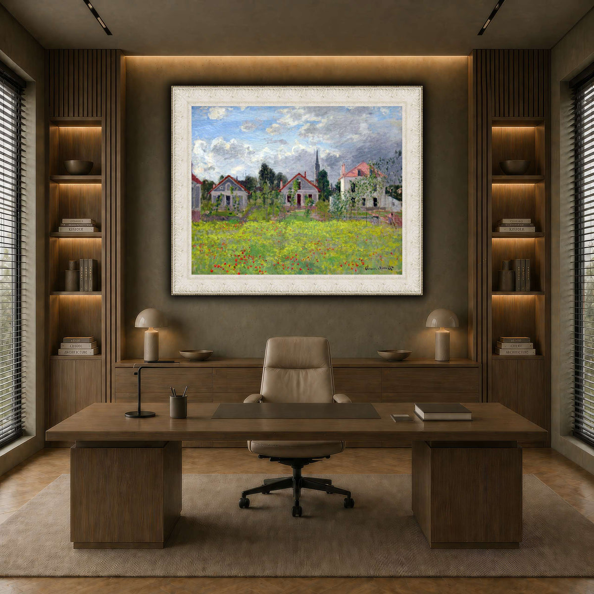 1873_Monet_Houses_at_Argenteuil_anagoria earth-office