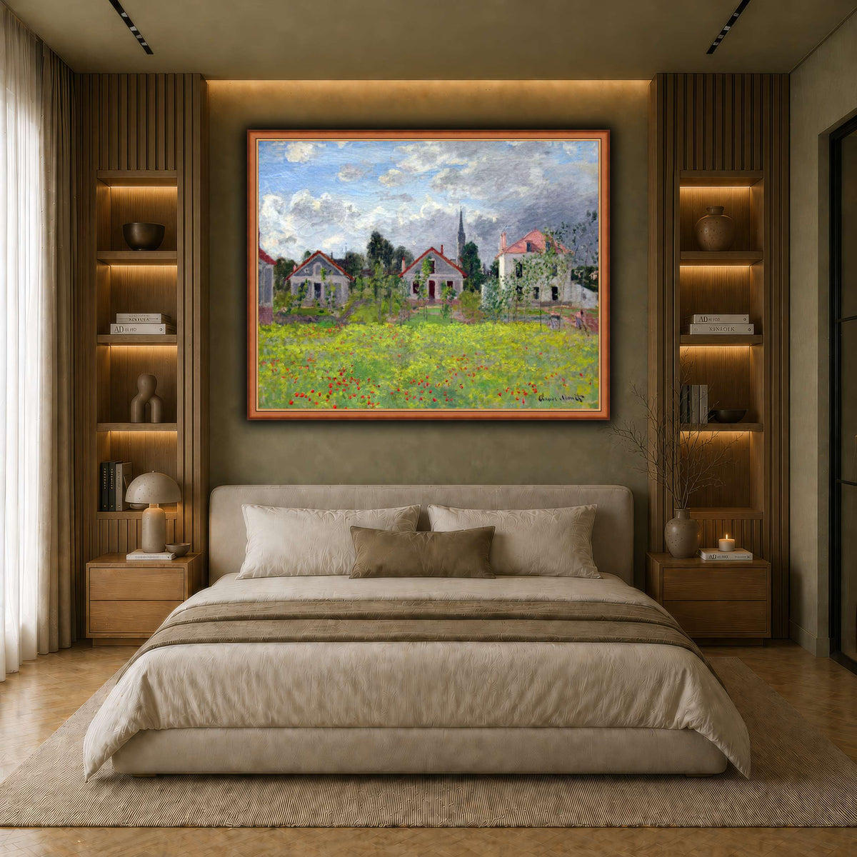 1873_Monet_Houses_at_Argenteuil_anagoria earth-bedroom
