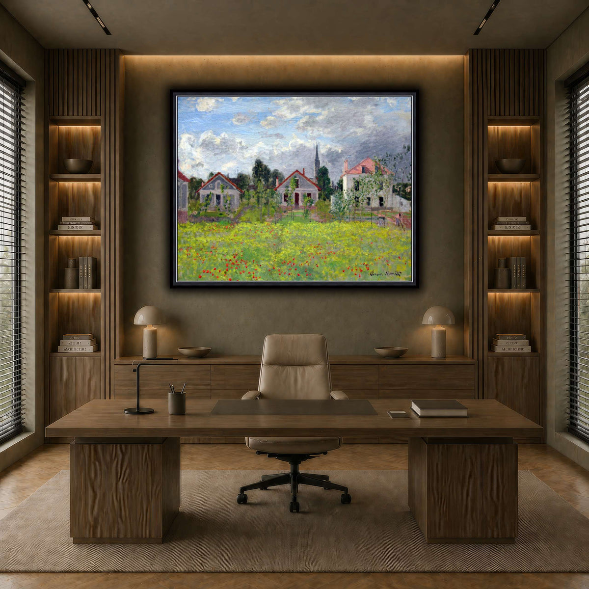 1873_Monet_Houses_at_Argenteuil_anagoria earth-office