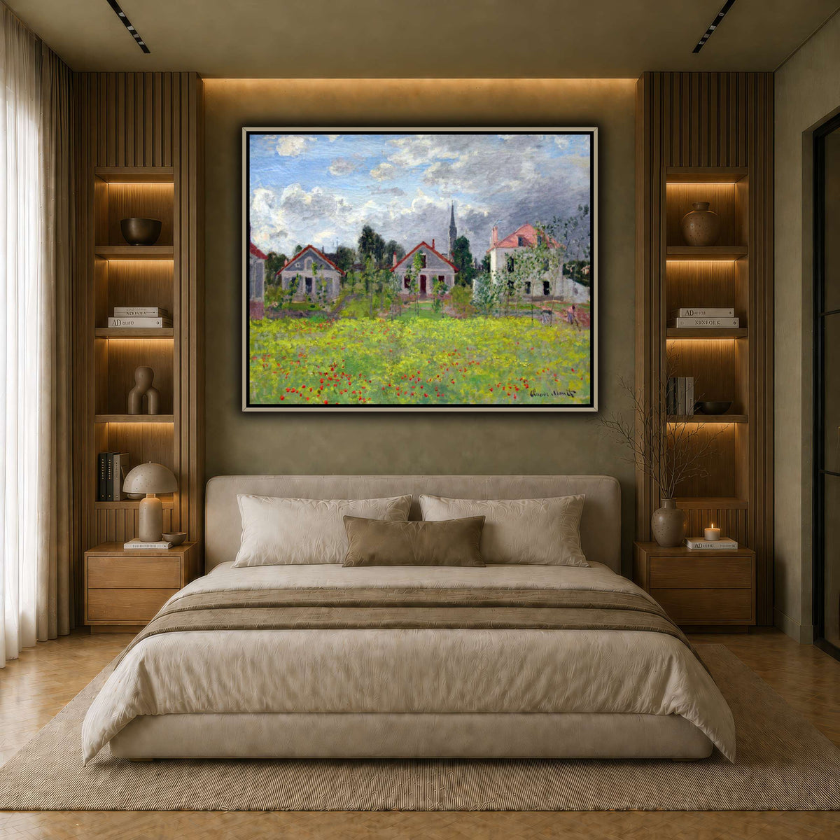 1873_Monet_Houses_at_Argenteuil_anagoria earth-bedroom