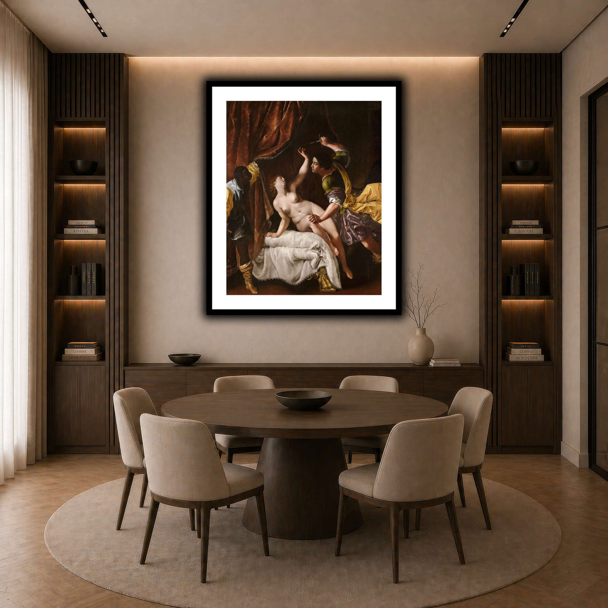 18 dark neutral-dining room