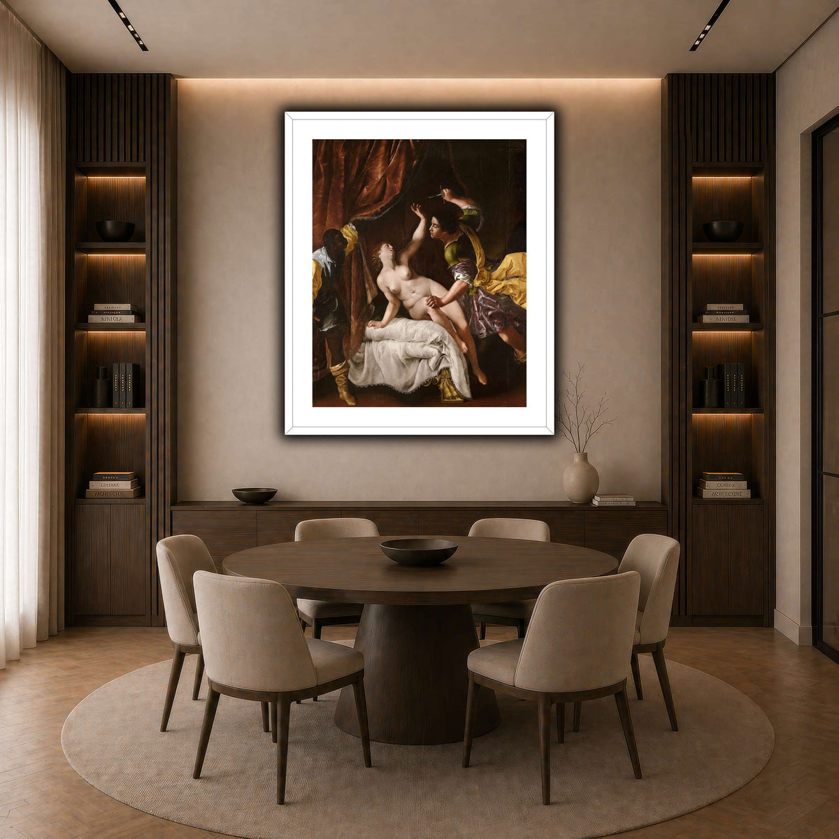 18 dark neutral-dining room