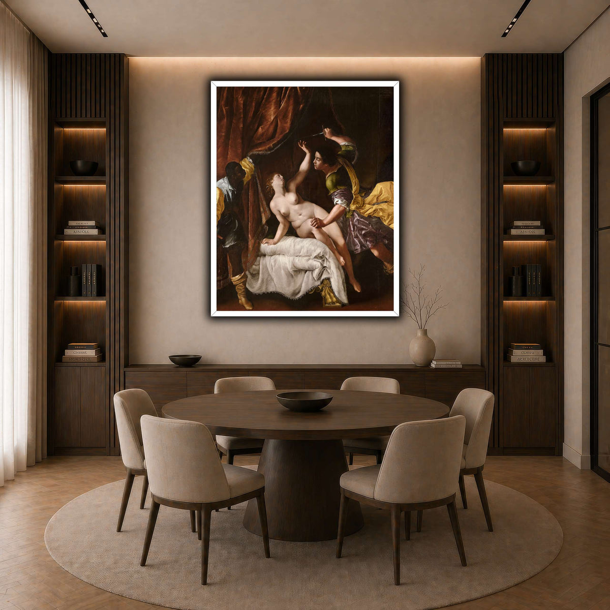 18 dark neutral-dining room