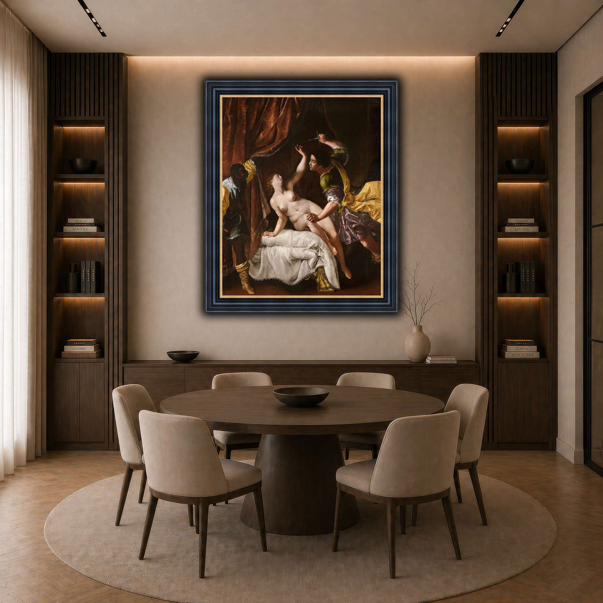 18 dark neutral-dining room