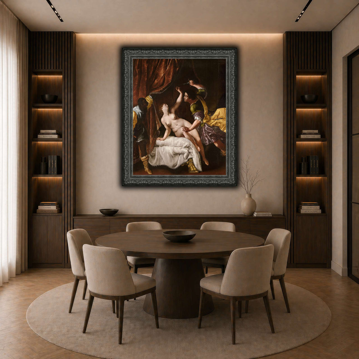 18 dark neutral-dining room