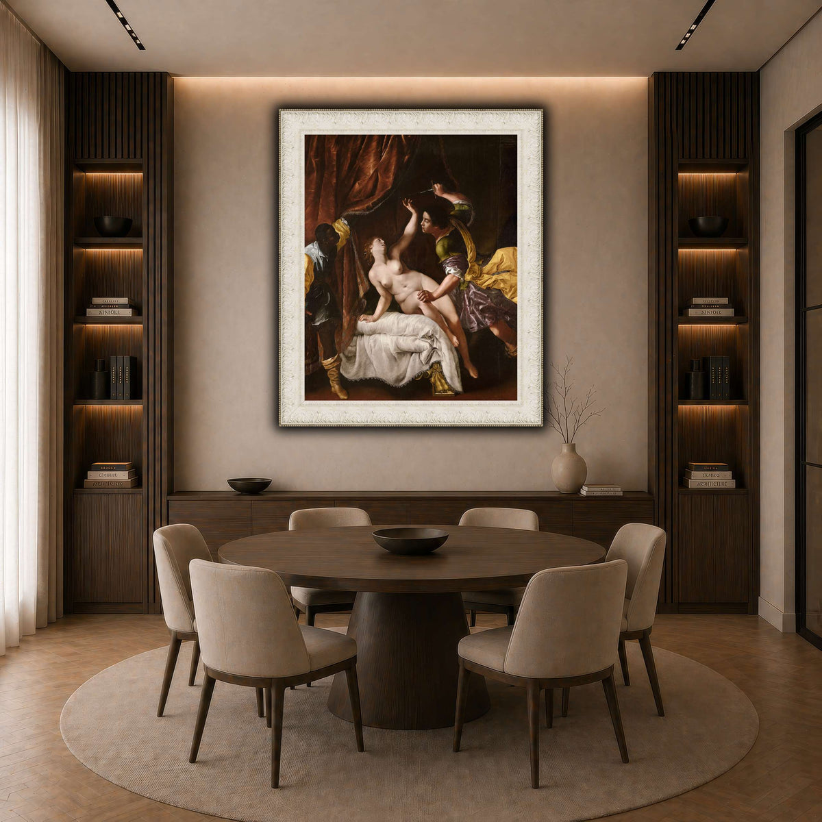 18 dark neutral-dining room