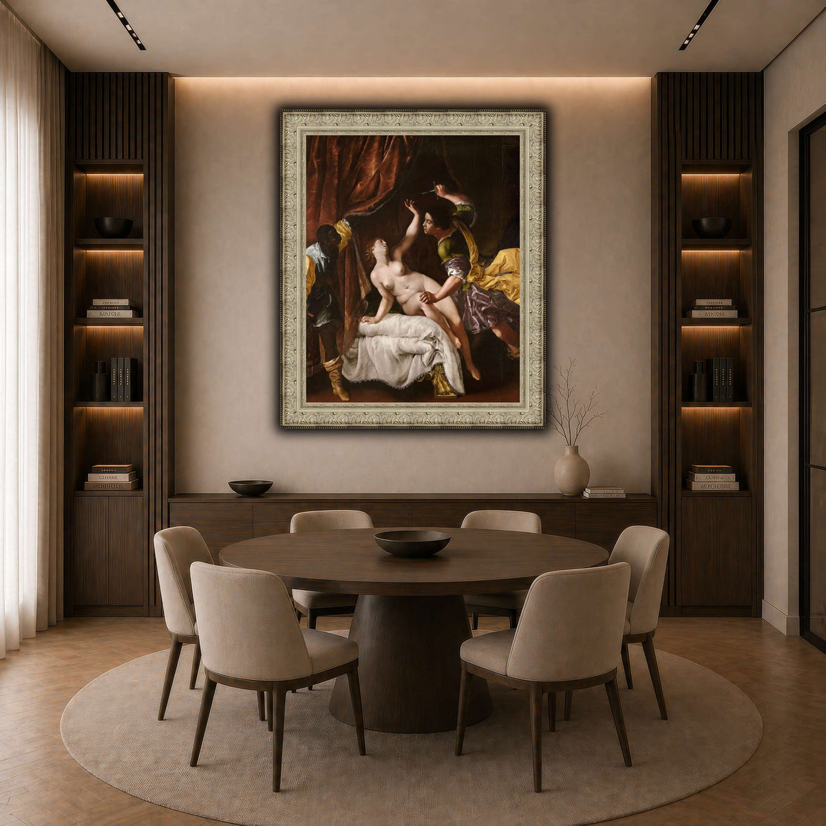 18 dark neutral-dining room