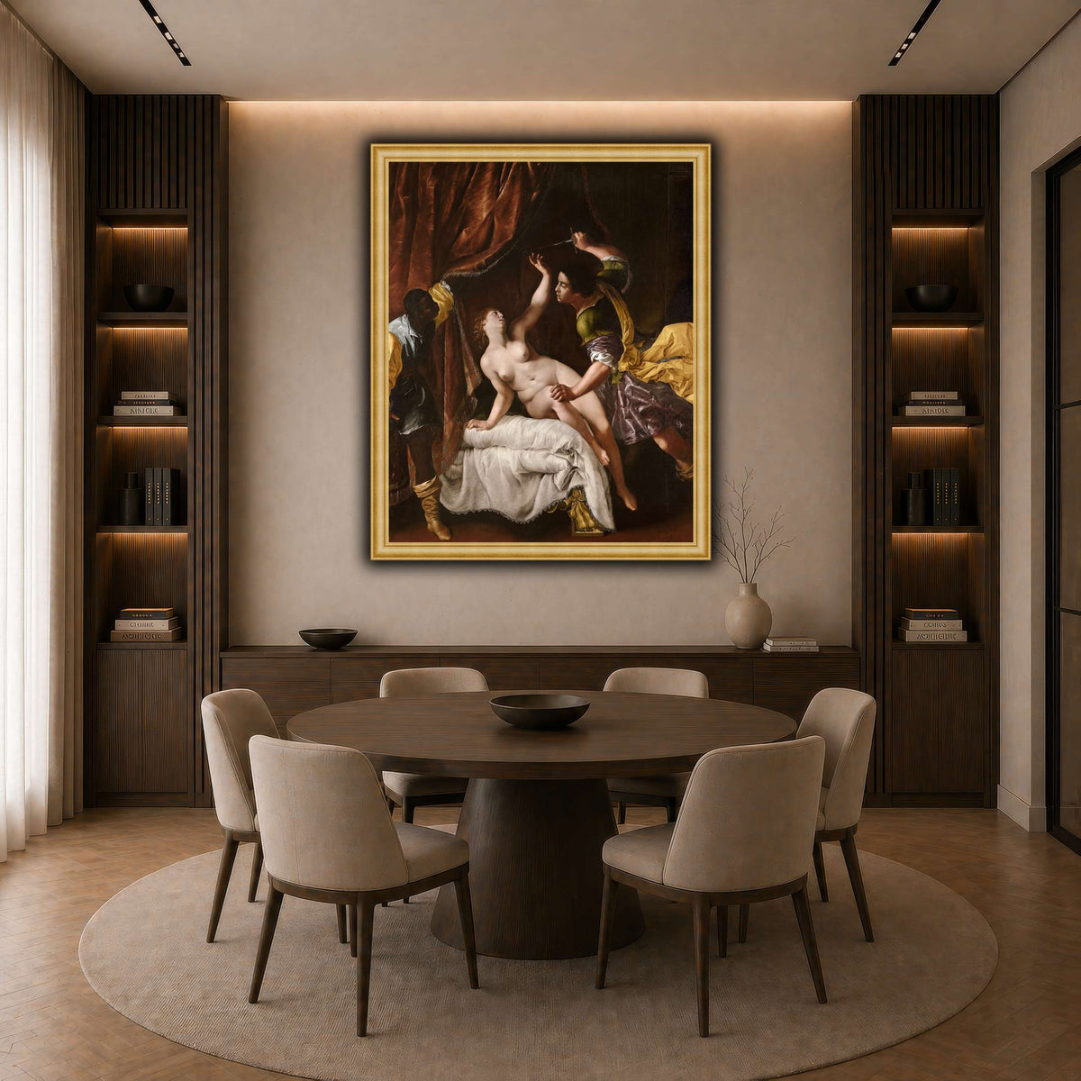 18 dark neutral-dining room