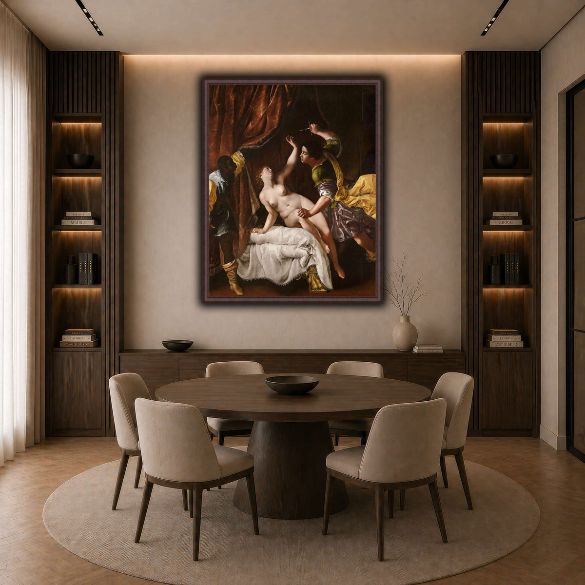 18 dark neutral-dining room