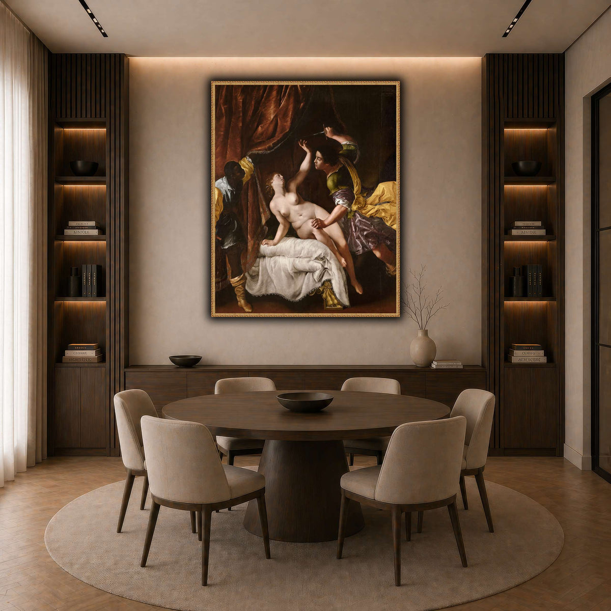 18 dark neutral-dining room