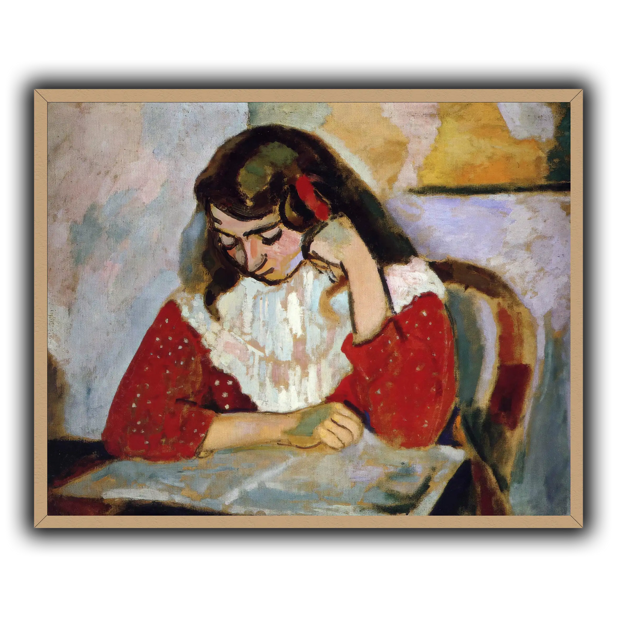 1906,_Portrait_de_Marguerite_(The_Reader)_Henri_Matisse