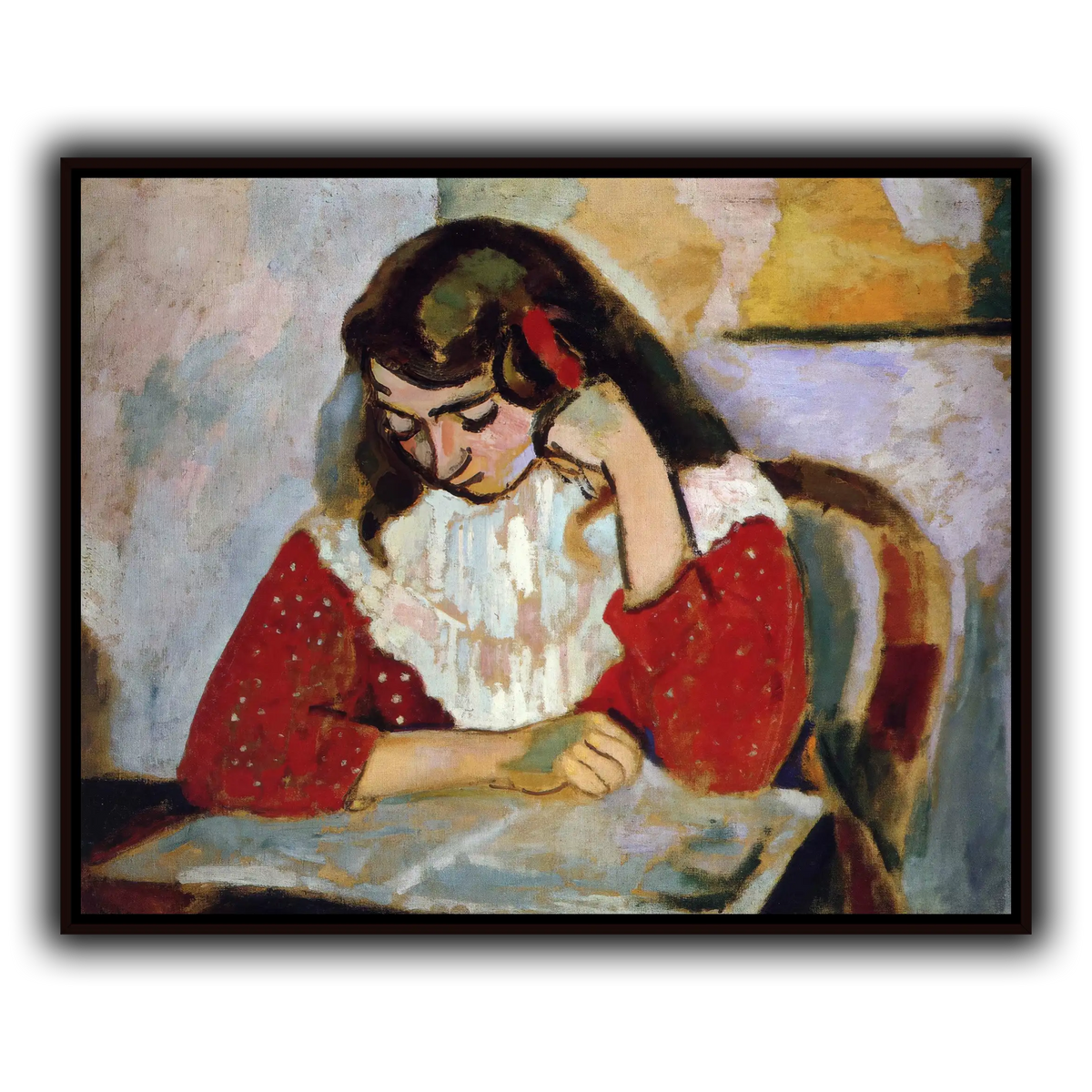 1906,_Portrait_de_Marguerite_(The_Reader)_Henri_Matisse