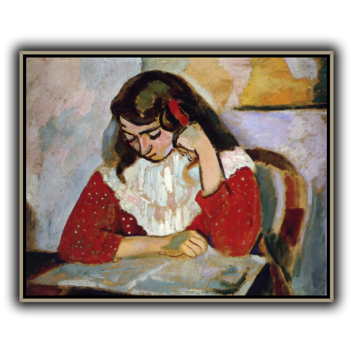 1906,_Portrait_de_Marguerite_(The_Reader)_Henri_Matisse