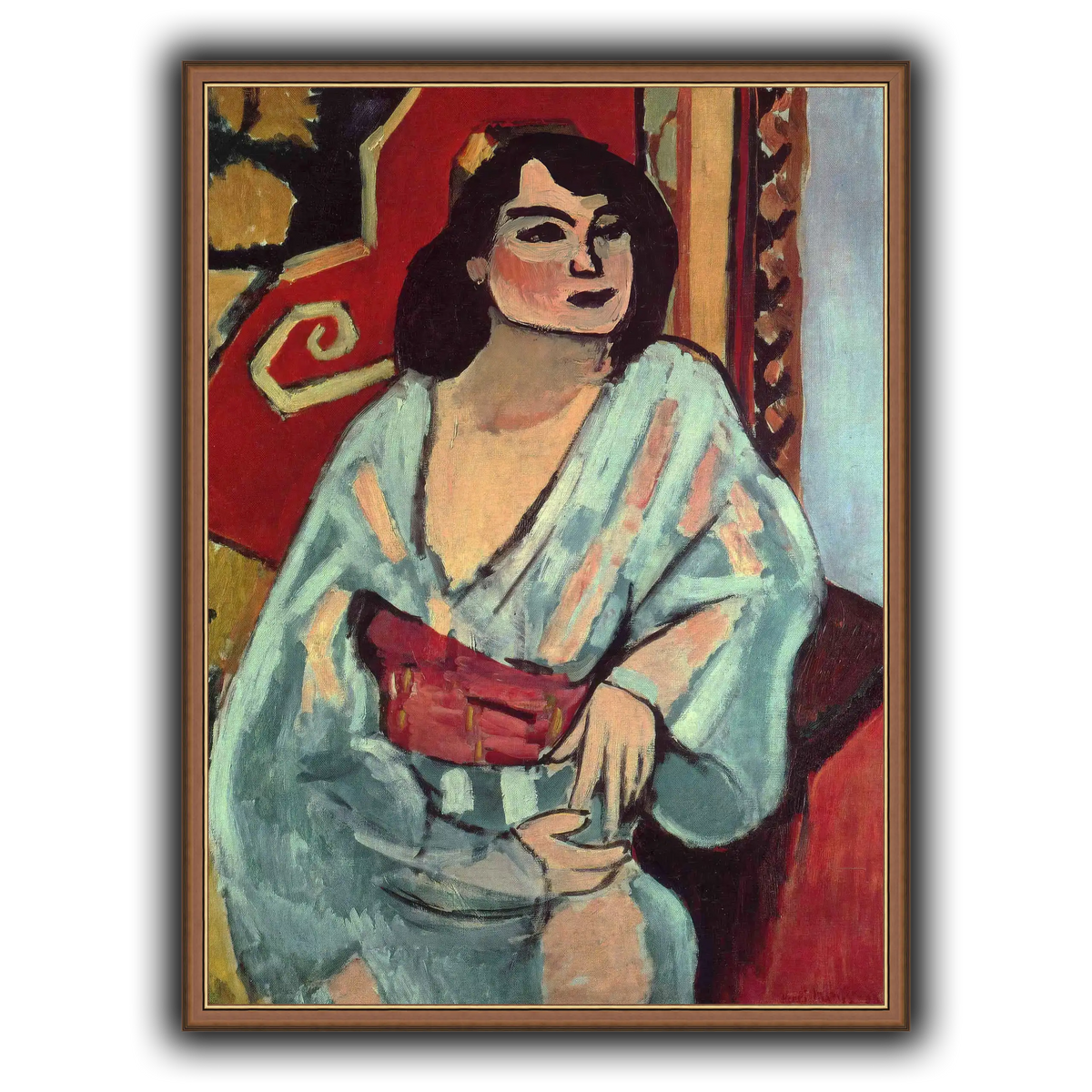 1909,_Algerian_Woman_Henri_Matisse