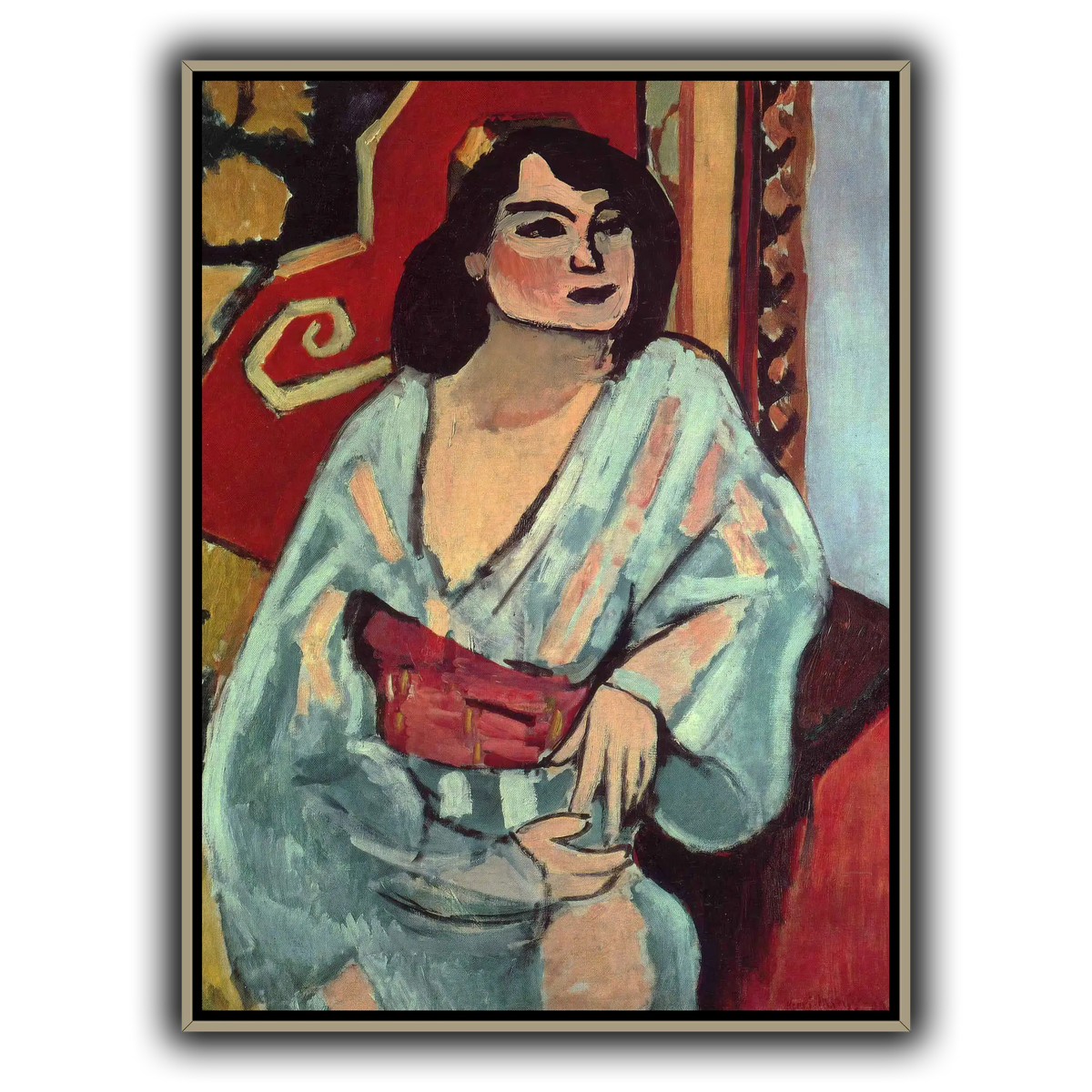 1909,_Algerian_Woman_Henri_Matisse