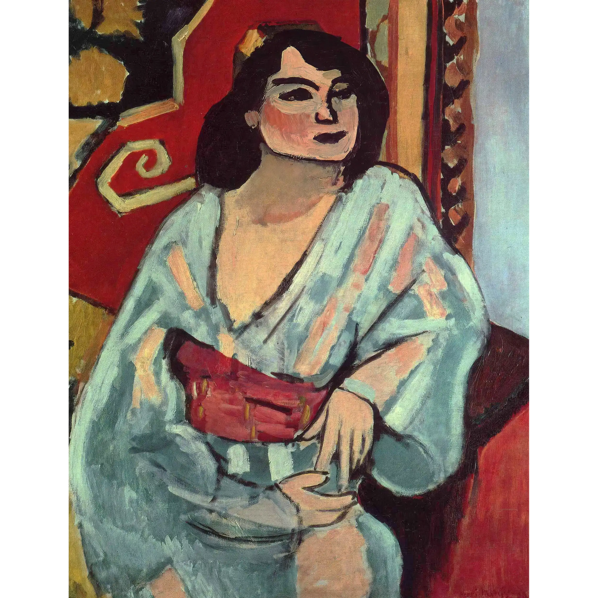 1909,_Algerian_Woman_Henri_Matisse