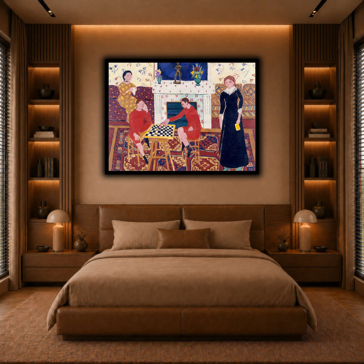 1911,_Portrait_de_la_famille_du_peintre_Henri_Matisse warm-bedroom