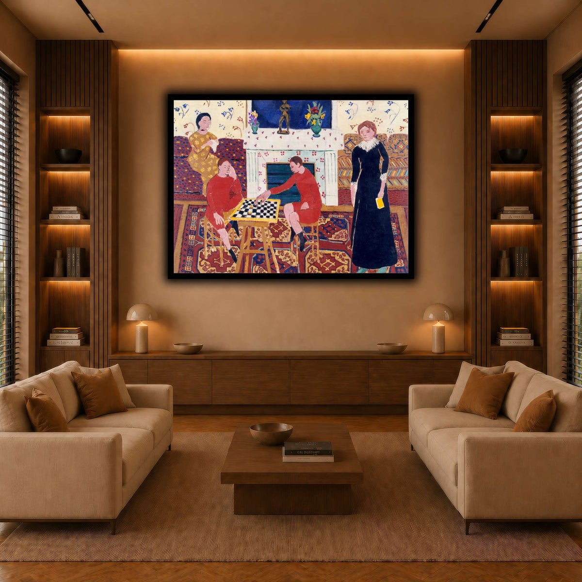 1911,_Portrait_de_la_famille_du_peintre_Henri_Matisse warm-living-room