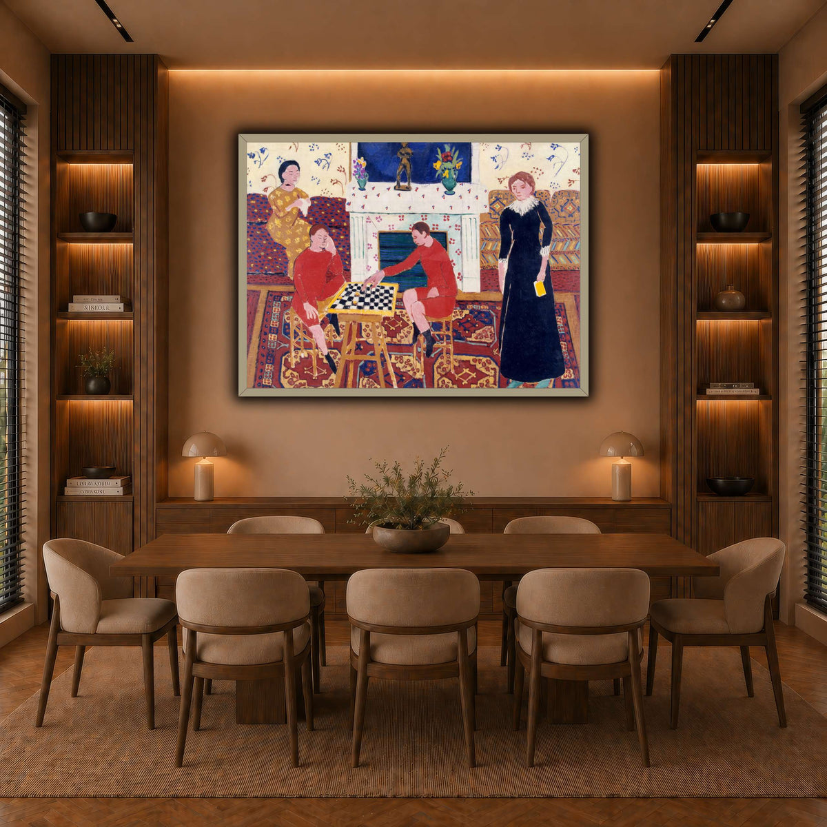 1911,_Portrait_de_la_famille_du_peintre_Henri_Matisse warm-dining room