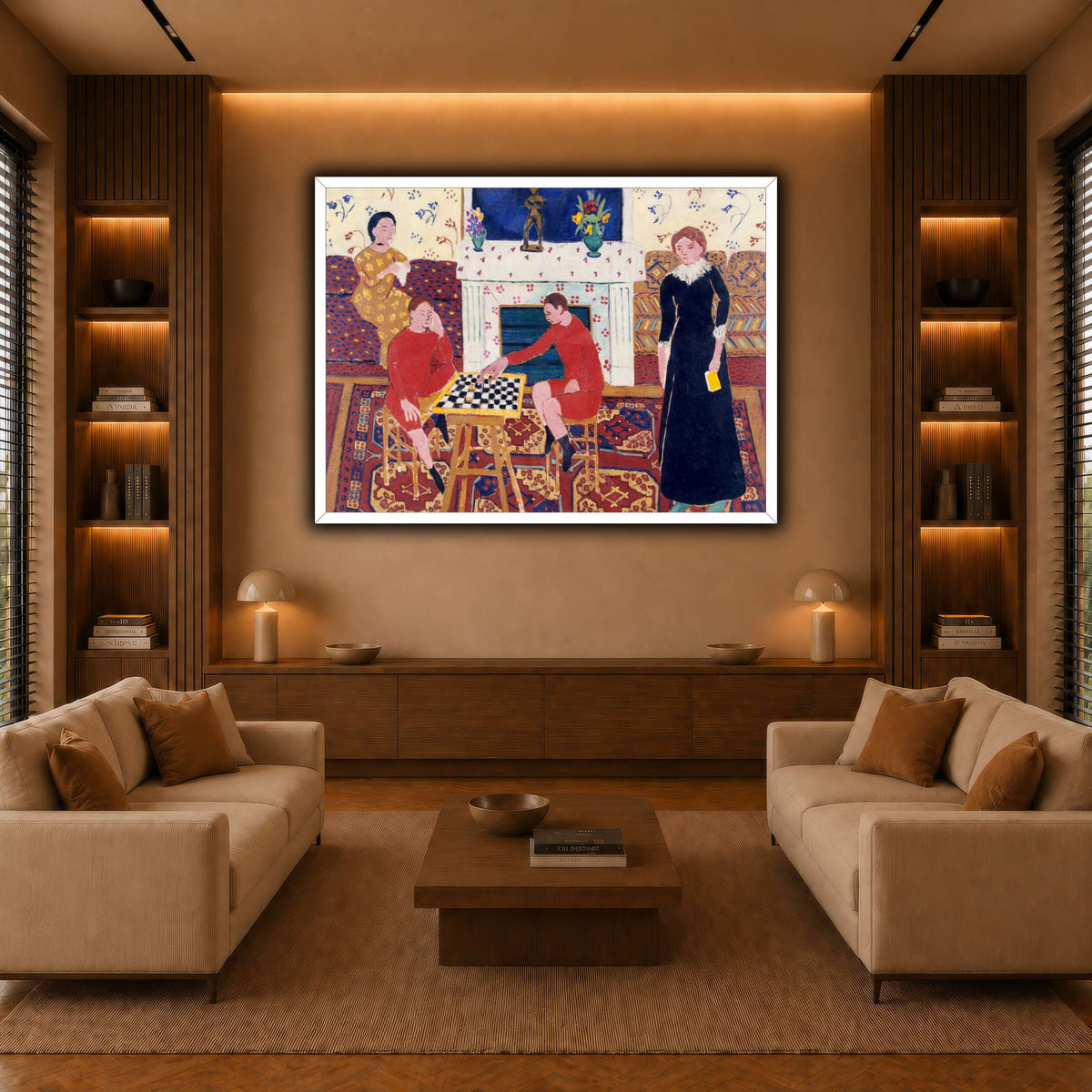 1911,_Portrait_de_la_famille_du_peintre_Henri_Matisse warm-living-room