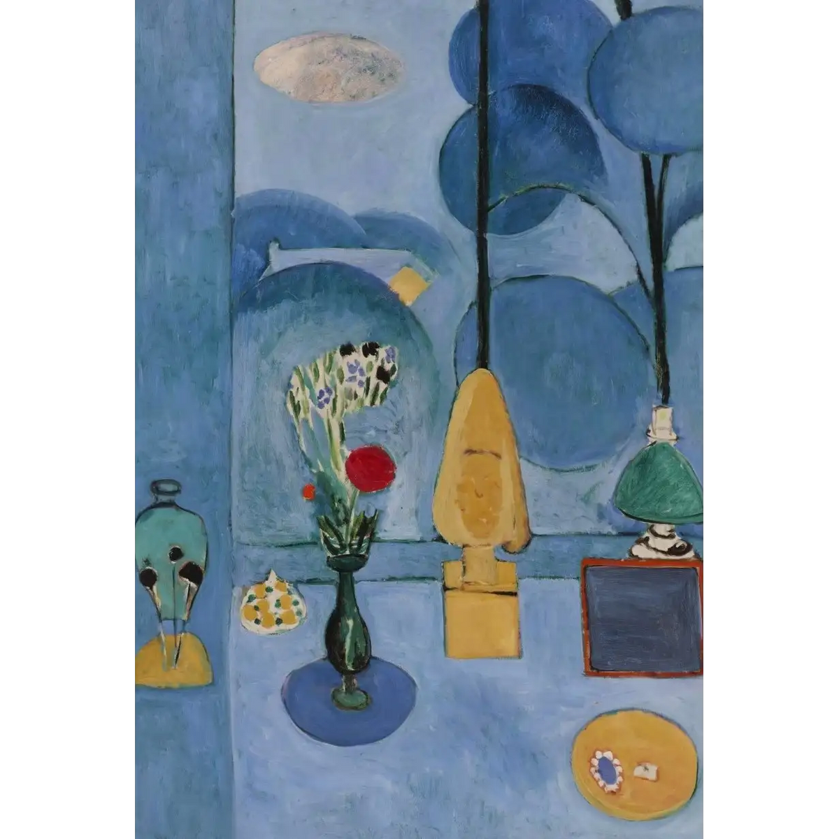 1913,_La_glace_sans_tain_Henri_Matisse