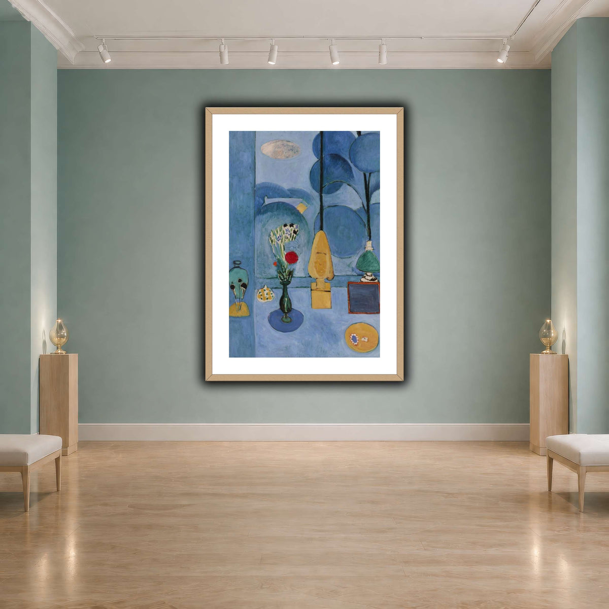 1913,_La_glace_sans_tain_Henri_Matisse cool-agallery