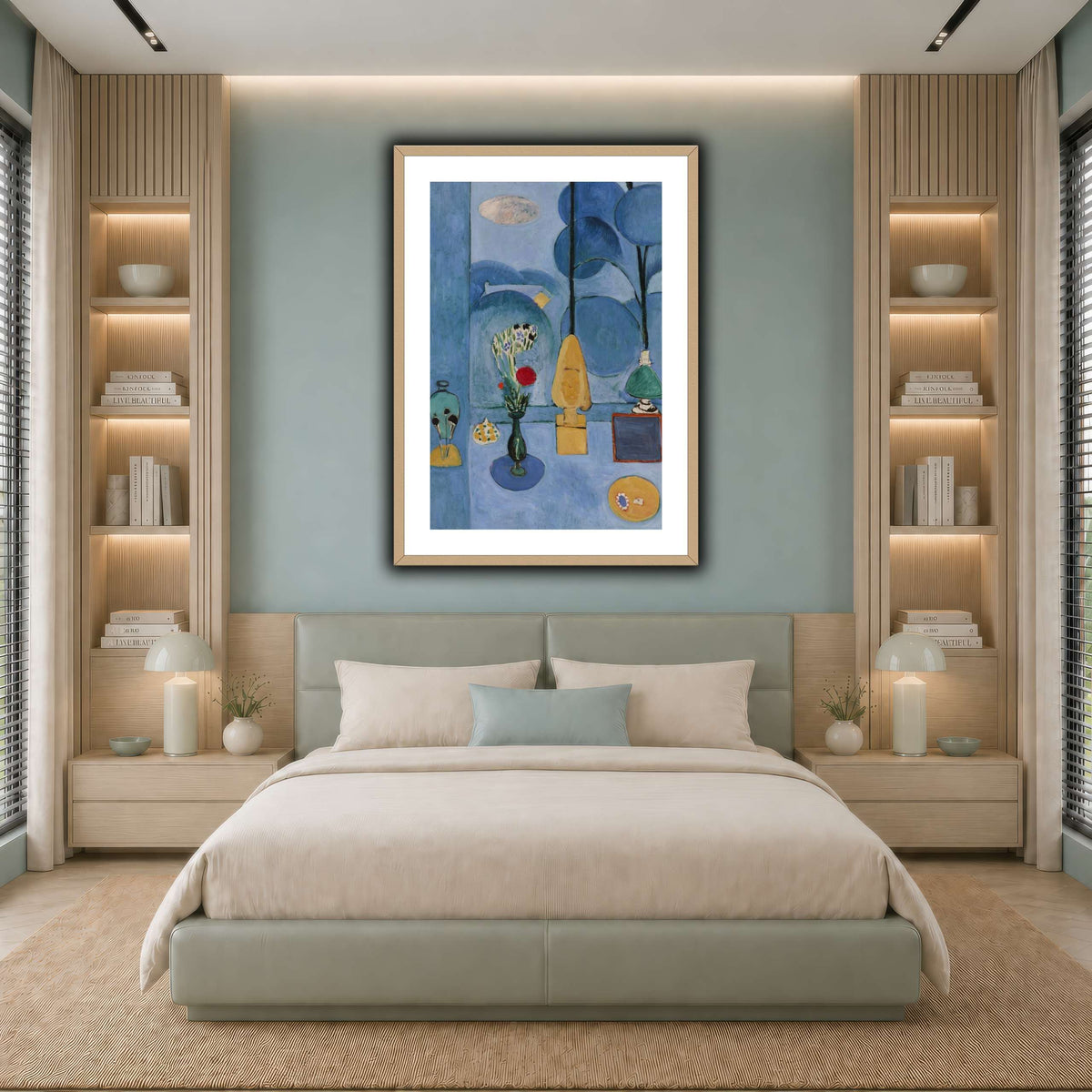 1913,_La_glace_sans_tain_Henri_Matisse cool-bedroom