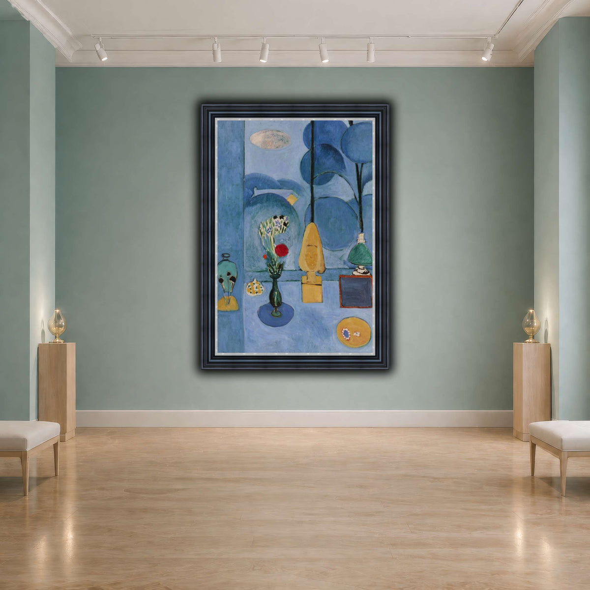 1913,_La_glace_sans_tain_Henri_Matisse cool-agallery