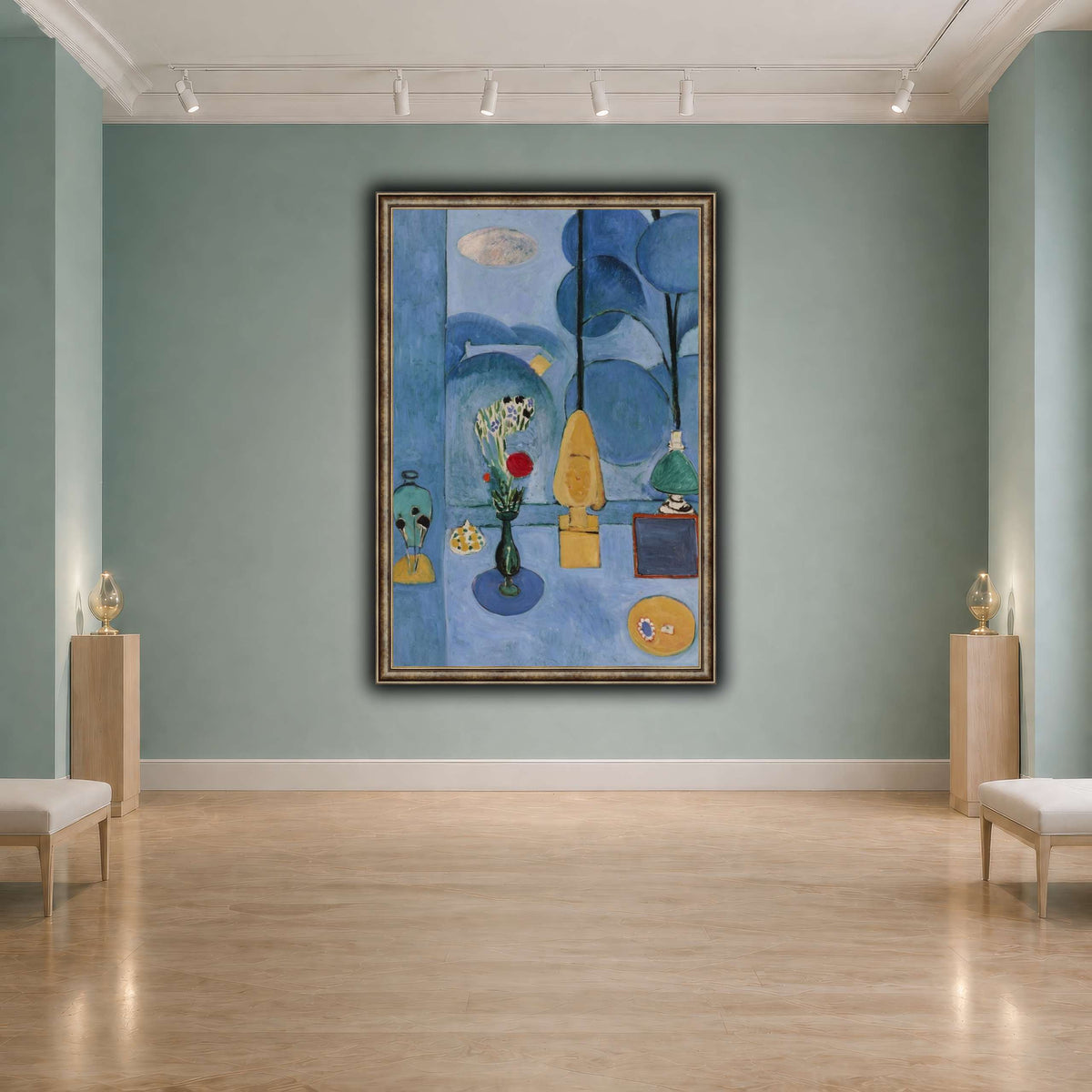 1913,_La_glace_sans_tain_Henri_Matisse cool-agallery