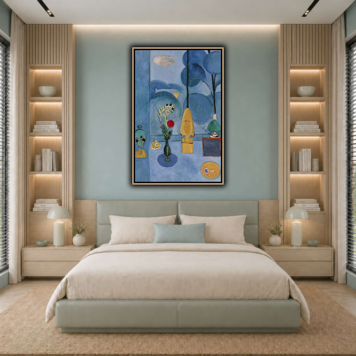1913,_La_glace_sans_tain_Henri_Matisse cool-bedroom