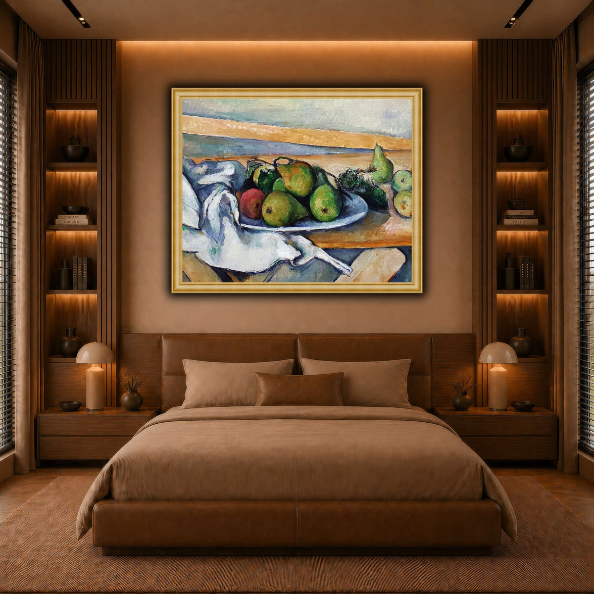 1_Paul_Cezanne warm-bedroom