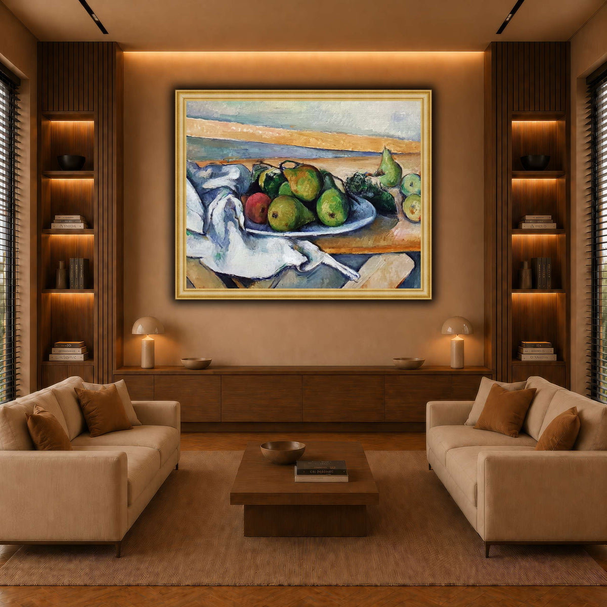 1_Paul_Cezanne warm-living-room