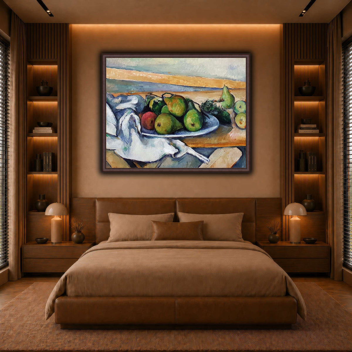 1_Paul_Cezanne warm-bedroom