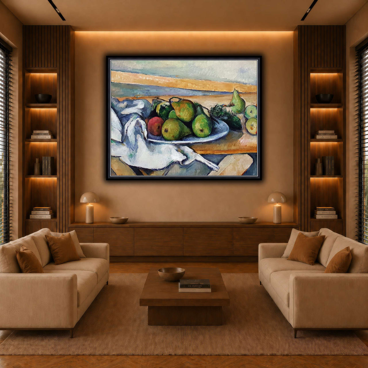 1_Paul_Cezanne warm-living-room