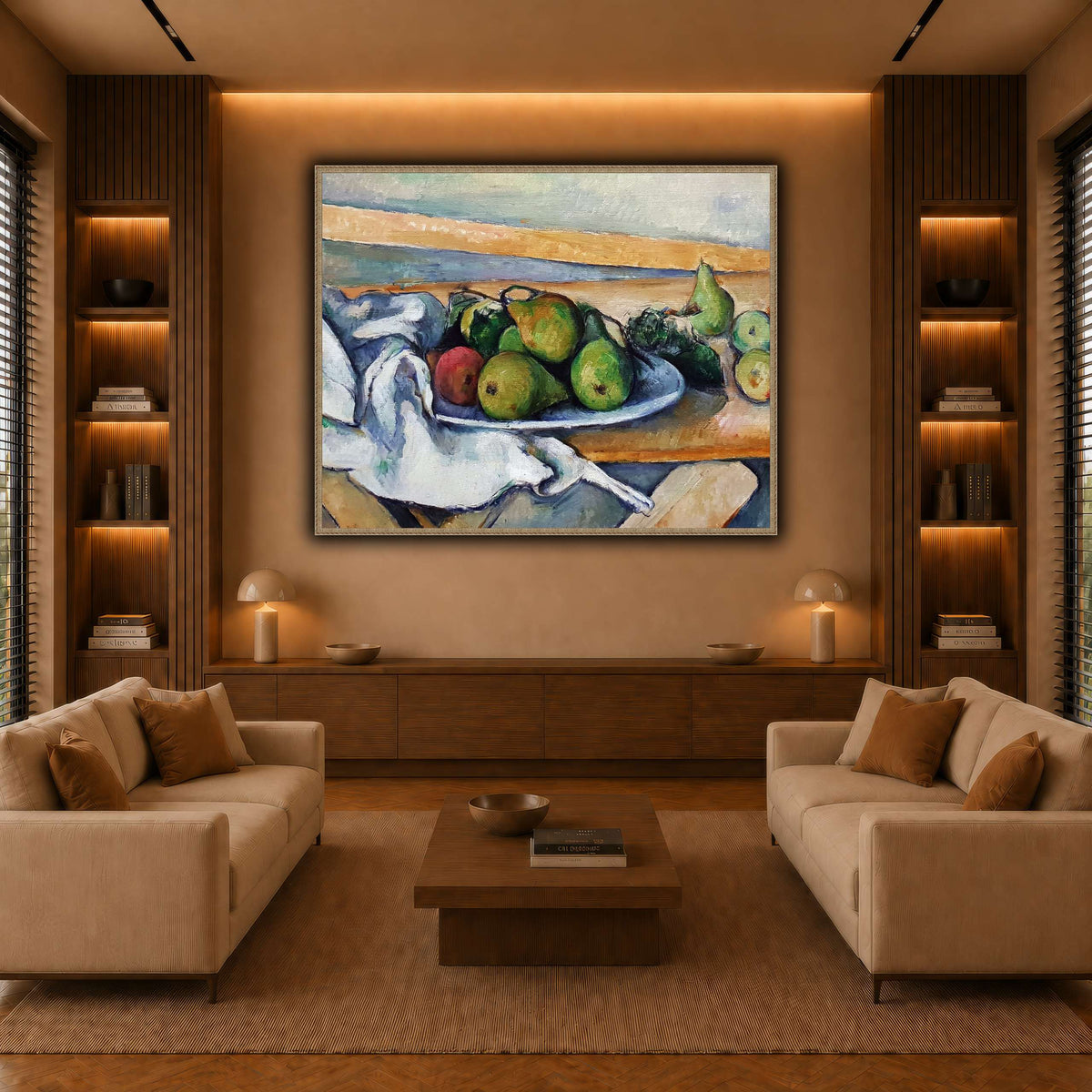 1_Paul_Cezanne warm-living-room