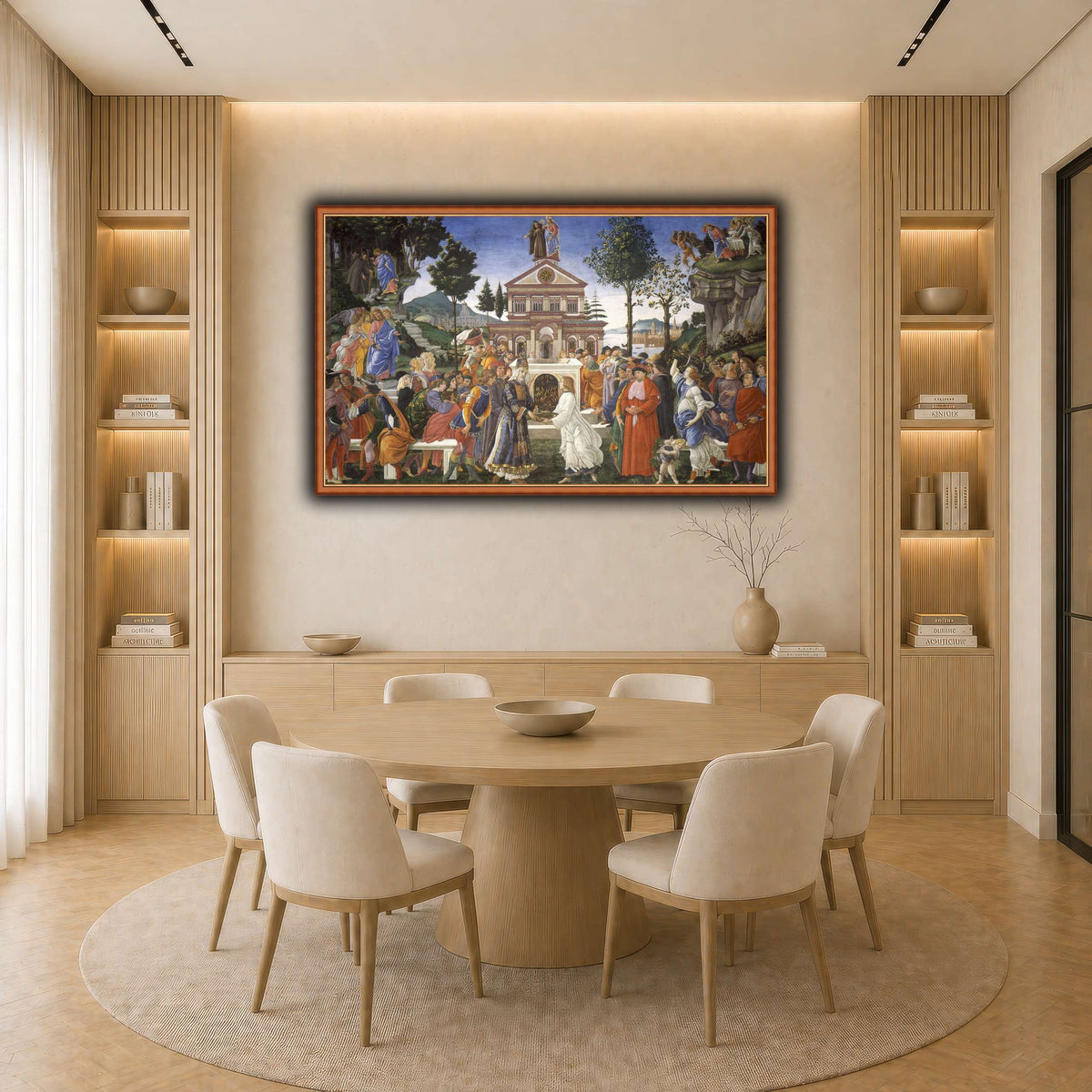 1 light neutral-dining room