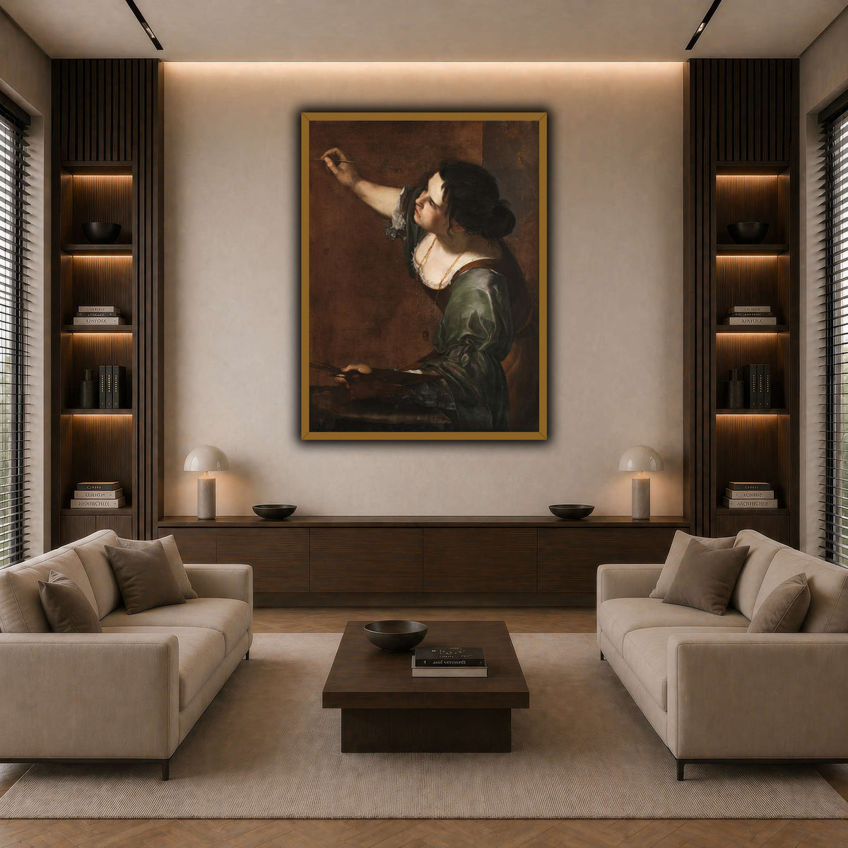 20 dark neutral-living room