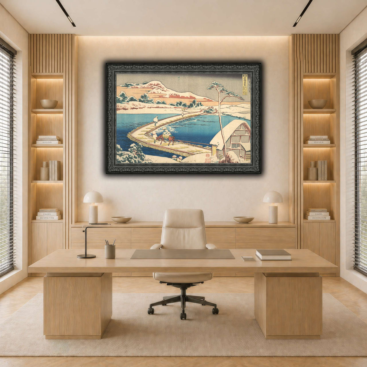 21_Katsushika Hokusai light neutral-office