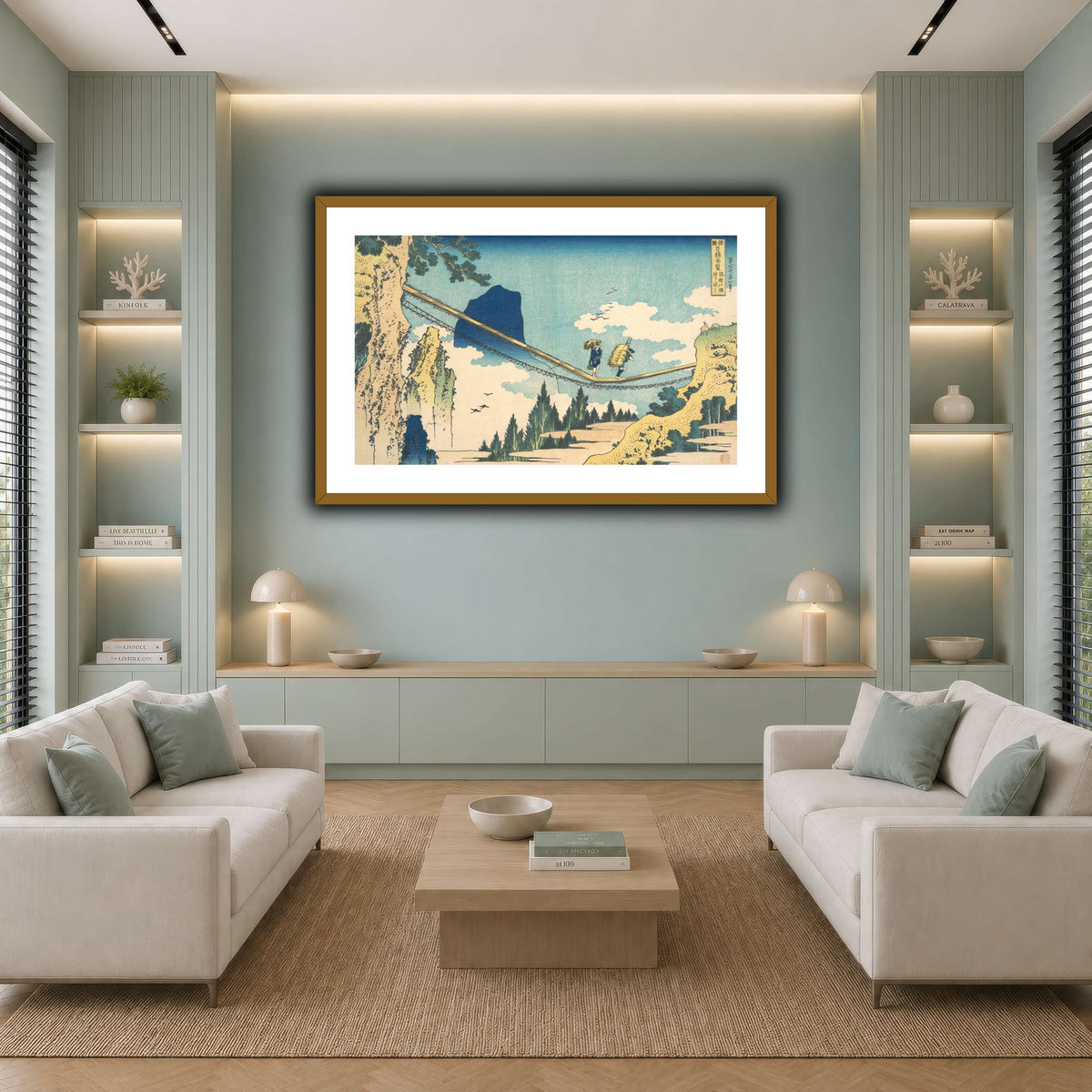 22_Katsushika Hokusai cool-living room