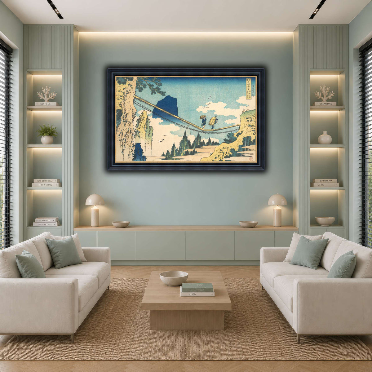 22_Katsushika Hokusai cool-living room