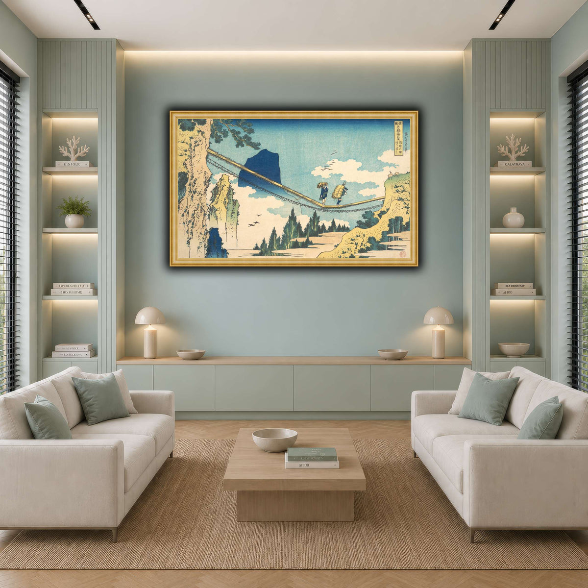 22_Katsushika Hokusai cool-living room